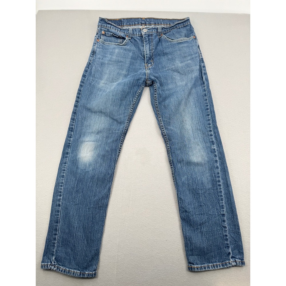 Levis 559 Relaxed Straight Leg Blue Denim‎ Jeans Mens 34x32 (34x30) Medium Wash